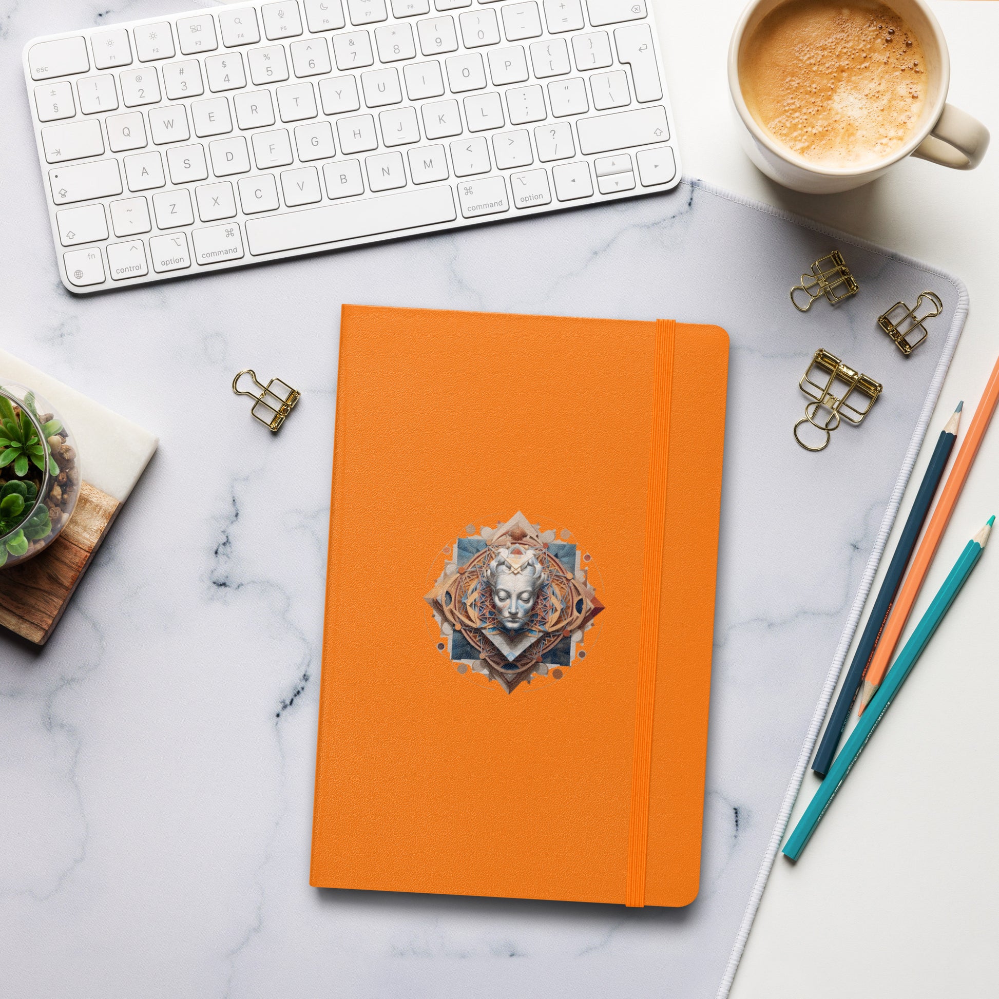 Sacred Meditation Hardcover bound notebook
