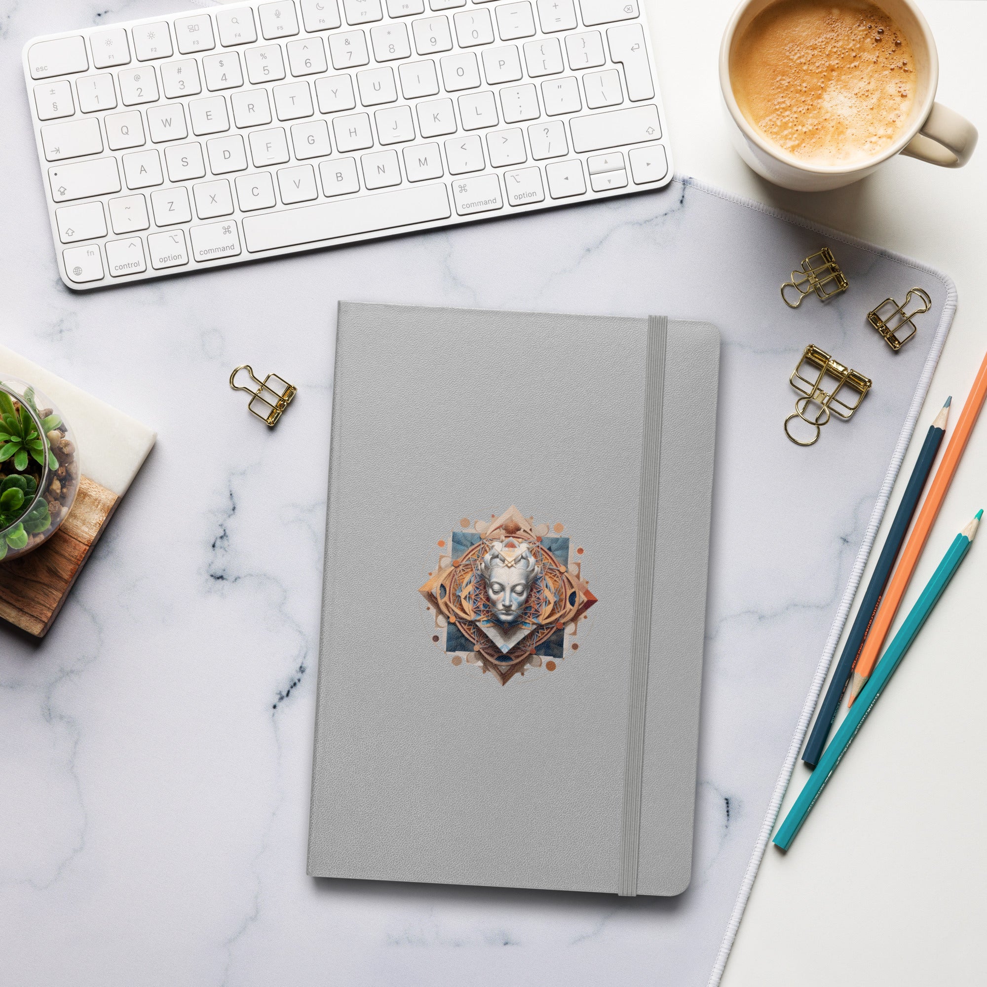 Sacred Meditation Hardcover bound notebook