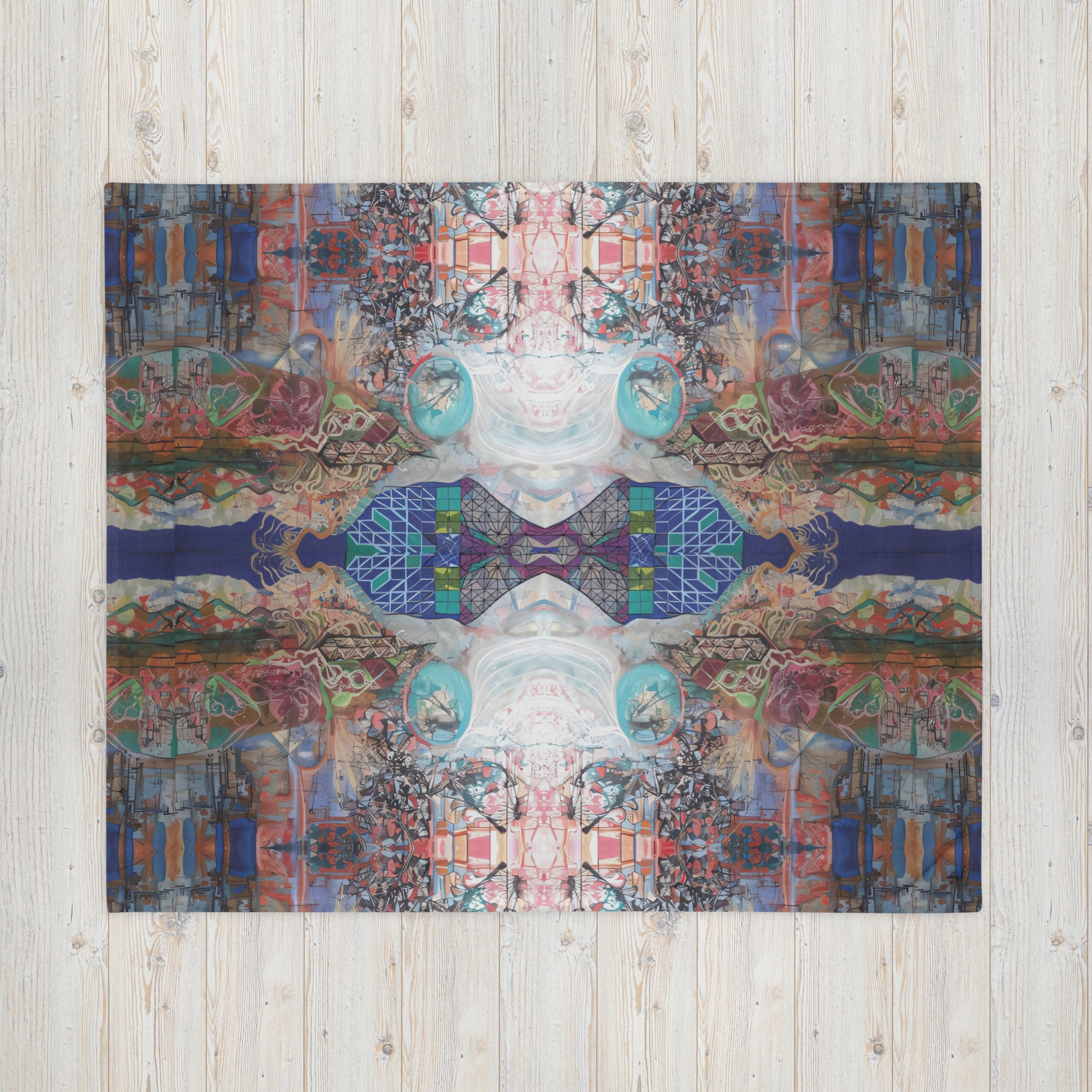 Connective Awakening Oversized Throw Blanket