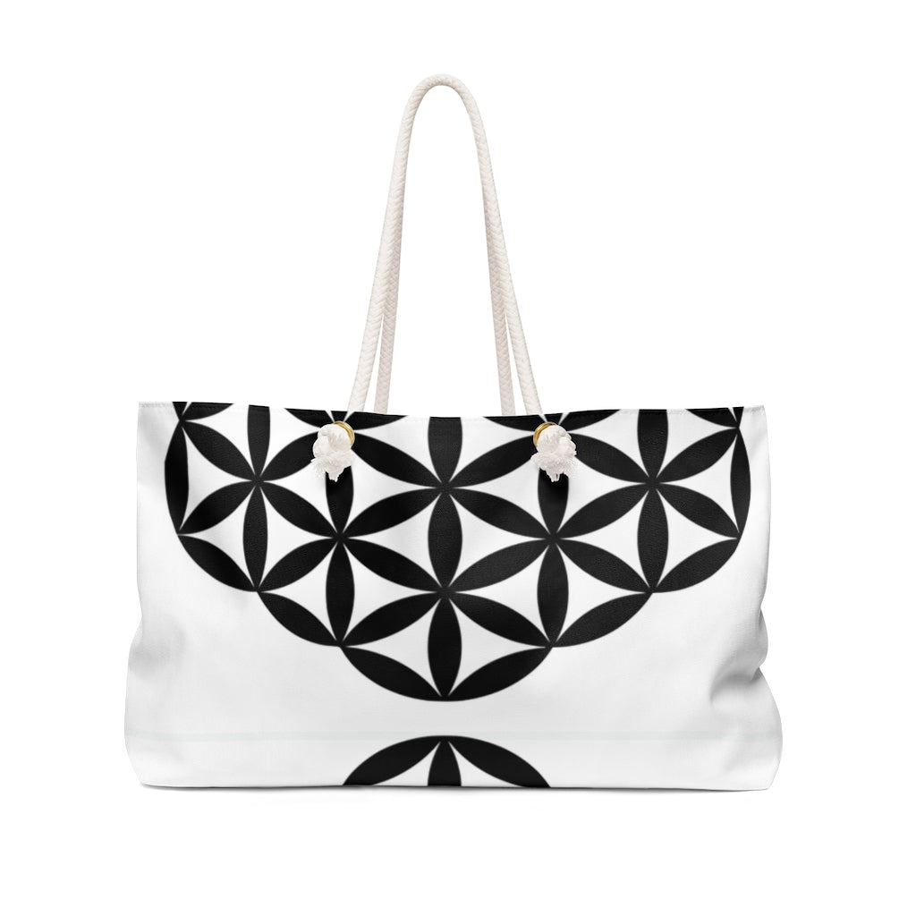 Flower of Life Weekender Bag - seed