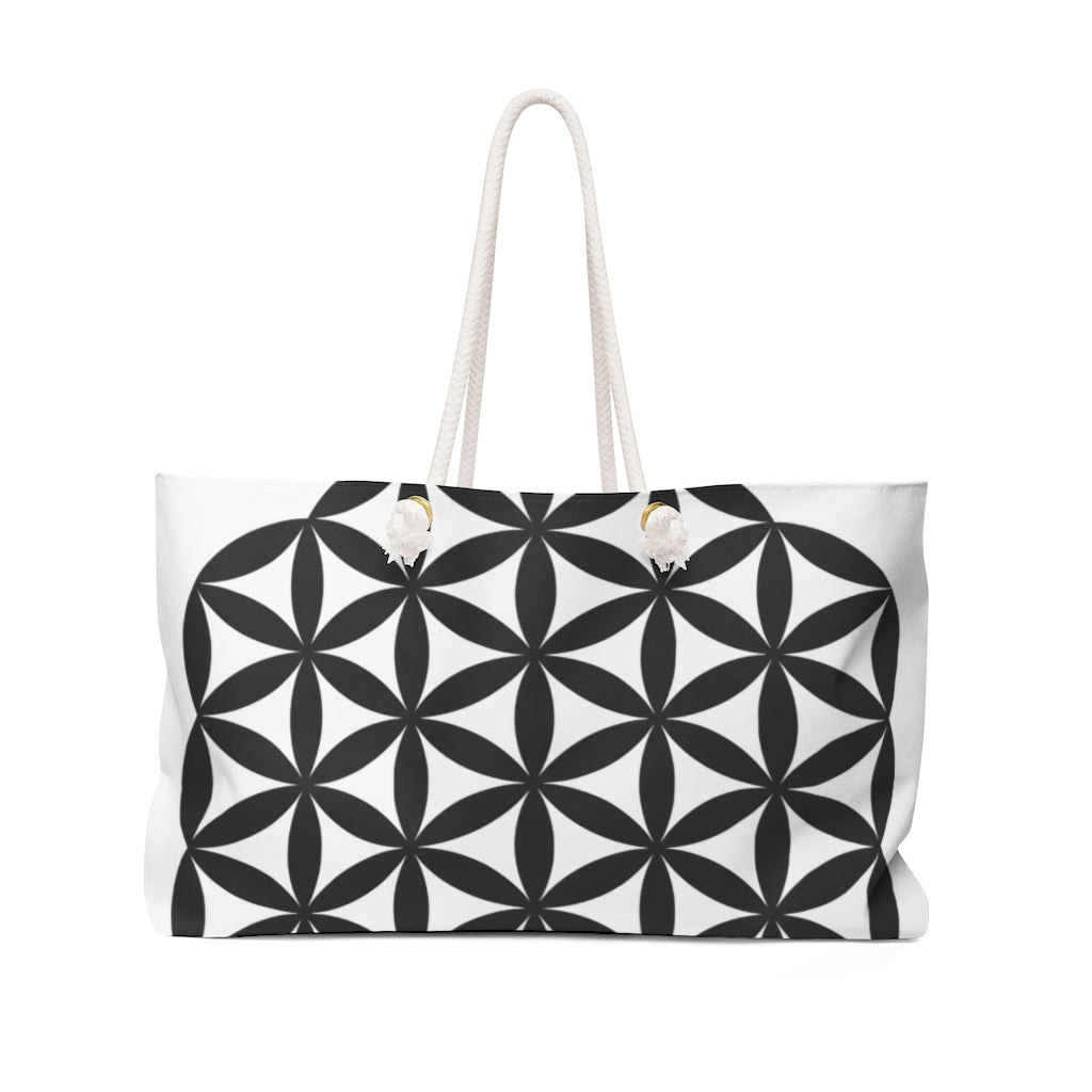 Flower of Life Weekender Bag - seed