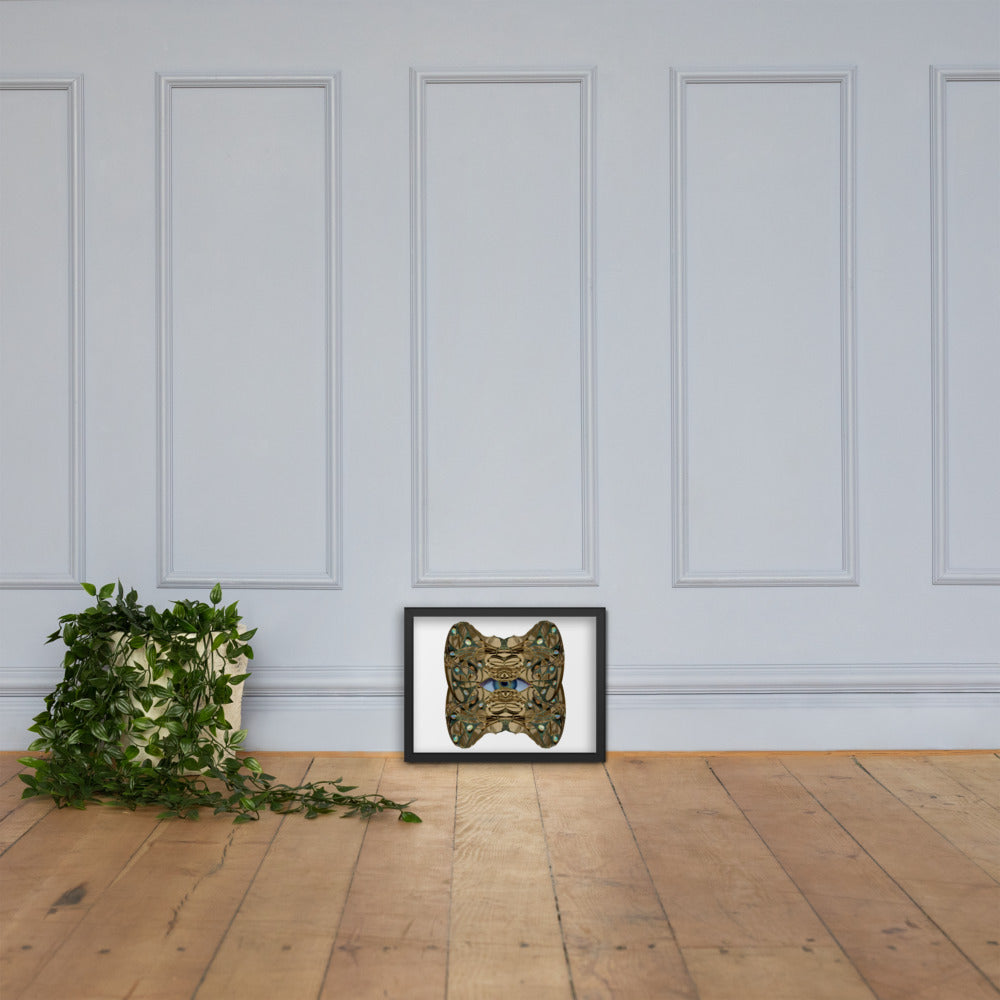 Sacred Eye Framed matte paper poster - seed